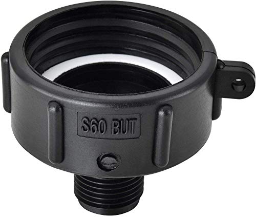 Cute 4 U 275 330 Gn IBC Tote Tank Food Grade Drain Adapter 2" Coarse Thread x Garden Hose - Image 3