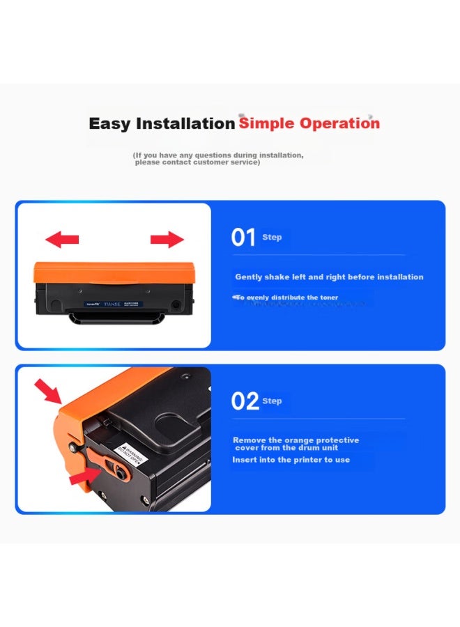 Tianse Compatible Pantum M6202nw Toner Cartridge Pd-213 Powder Box For P2206nw P2206w M6202w Easy Refill M6603nw Printer Toner M6206w P2210 P2210w Ink Cartridge - Image 1