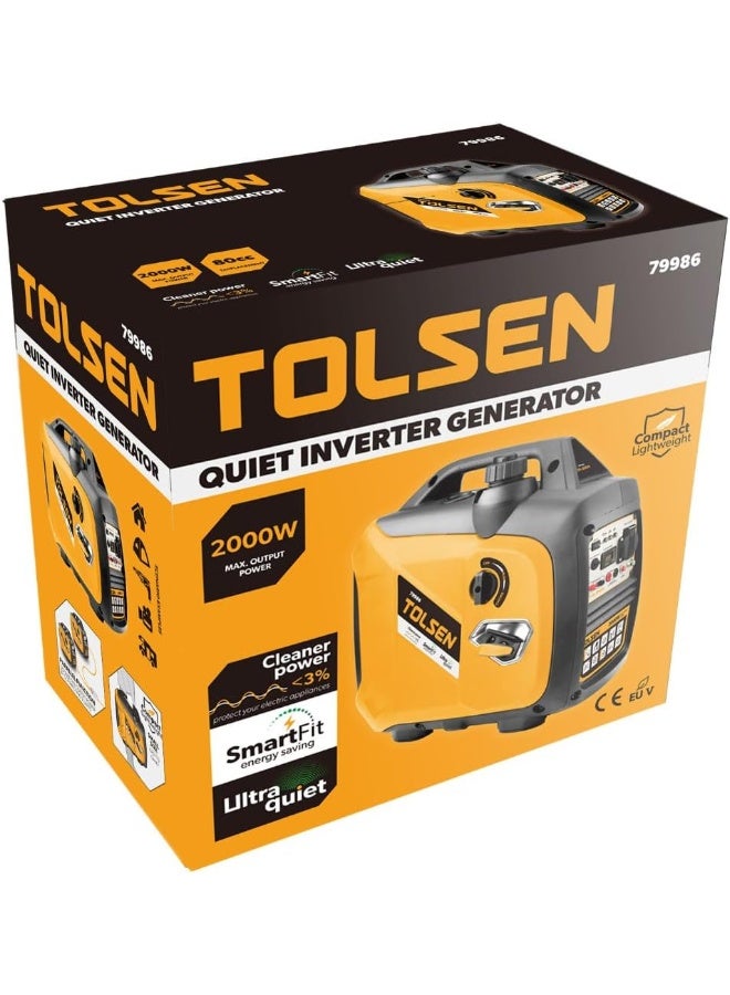 Tolsen 2000W Digital Inverter Generator - Image 3