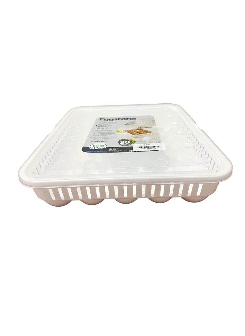 MAXQON 30 Eggs Storage Tray Premium Quality Fridge Organiser  - Image 2