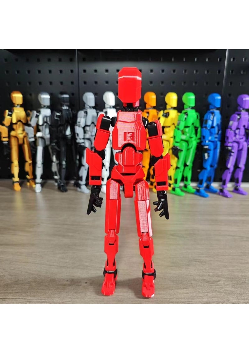 VIUAUAX Assembly Completed-Titan 13 Action Figure, Upgrade T-Robot 13 Action Figures, New Dummy Robot 13, 3D Printed Multi Action Figure Set,Creative Gifts for Children Adults  - Image 5