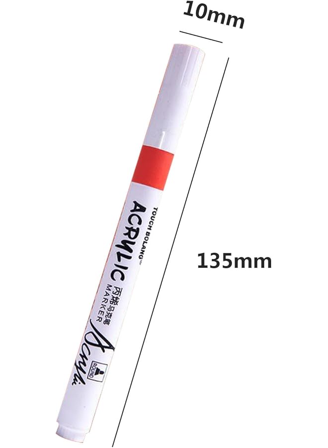 60 Colors Paint Markers Paint Pens Acrylic Paint Pens For Artists Adults Coloring Drawing Cartoon Anime Comic Brush Tip For Rock Painting Wood Canvas Diy Crafts Making Art Supplies
