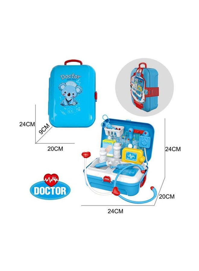 Magicwand 17-Piece Portable Lightweight Imaginative Authentic Detailing Pretend Doctor Play Set 24x18x22.5cm - Image 5