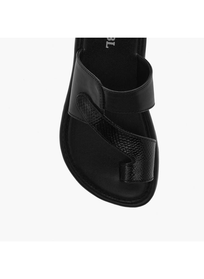 LBL by Shoexpress Boys Strap Detail Slip-On Arabic Sandals  - Image 3