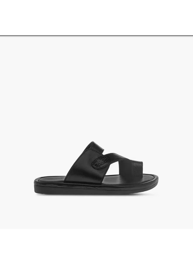 ال بي ال من شو اكسبرس صنادل عربية للأولاد بتفاصيل أشرطة سهلة الارتداء