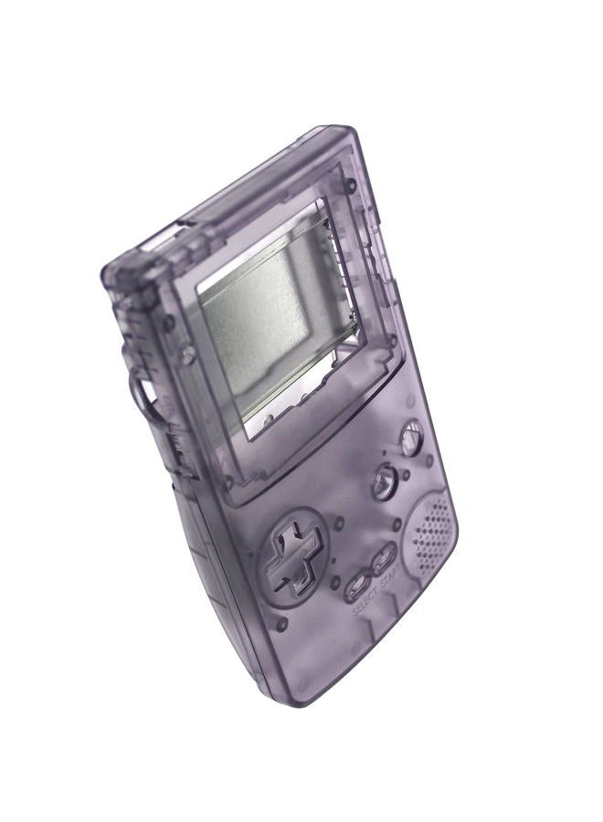 OSTENT Full Housing Replacement for Nintendo GBC Gameboy Color Console Color Clear Purple - Image 4