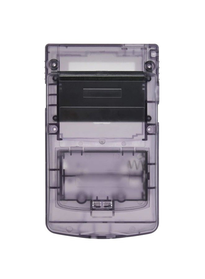 OSTENT Full Housing Replacement for Nintendo GBC Gameboy Color Console Color Clear Purple - Image 3