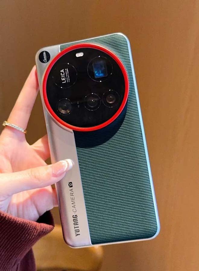 Suitable for Xiaomi 14Ultra mobile phone case, leather grain light luxury protective case, anti-drop, anti-pressure and wear-resistant - Image 4