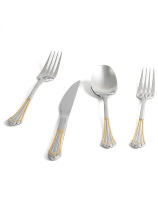 Arshia Stainless Steel Cutlery Set, 30-42-86 Pieces - pzsku/ZC28DAFDD4AB1C844811AZ/45/_/1737830115/315036f8-b3f7-487d-a2a1-2d3615fad735
