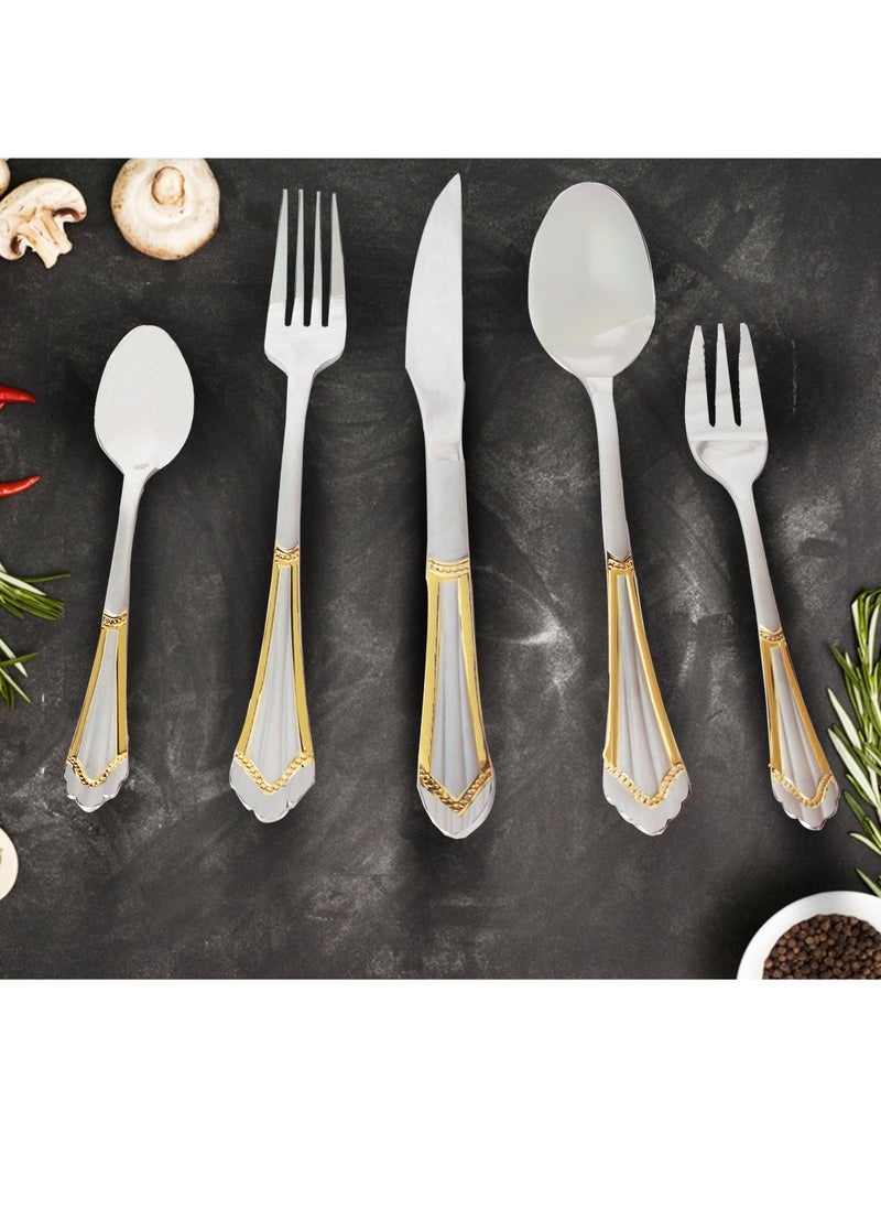 Arshia Arshia Stainless Steel Cutlery Set, 30-42-86 Pieces  - Image 2
