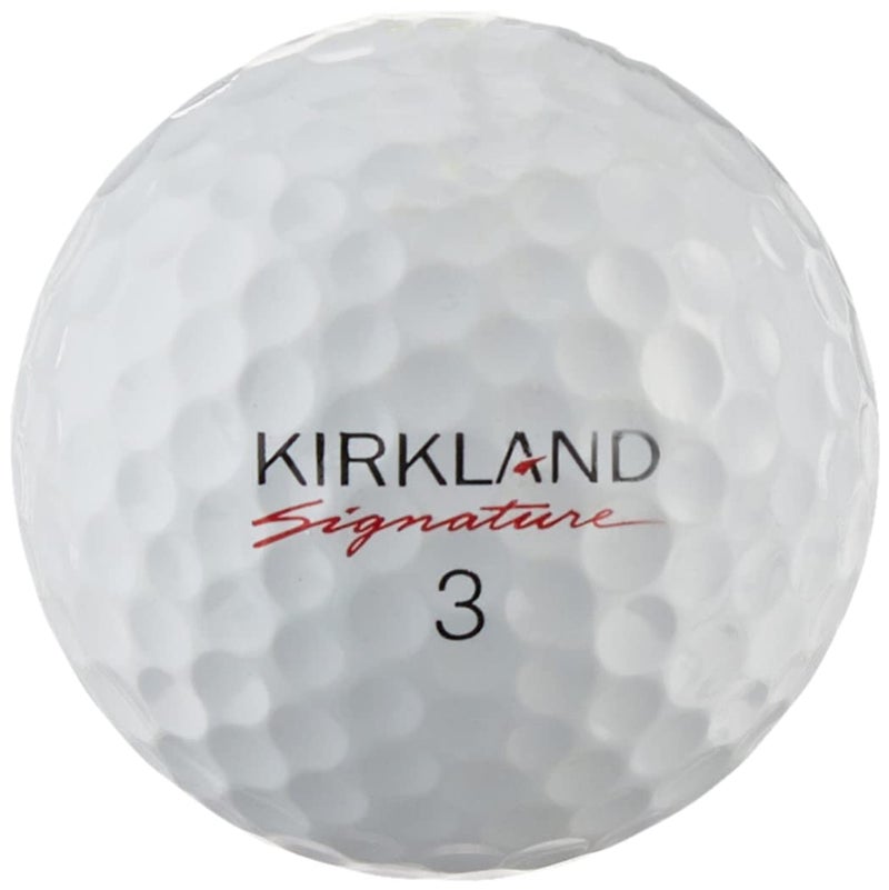 Kirkland Signature Golf Ball Mix - 24 Near Mint Quality Used Kirkland Golf Balls (AAAA Signature Ksig 3-Piece 4-Piece Golfballs), White, One Size (24BLBX-Kirkland-2) - Image 1