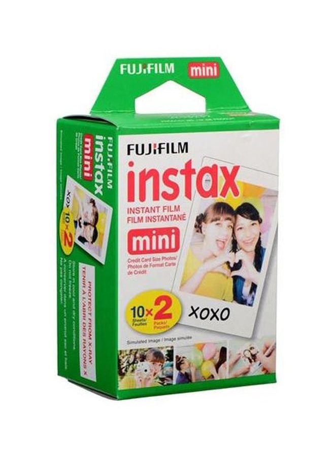 20-Piece Instax Mini Film White - pzsku/ZC28DD80E9B1806EC470EZ/45/_/1701939004/23ad21ee-815d-4f5a-996d-2136d202ae8e