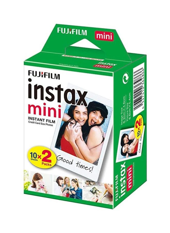 20-Piece Instax Mini Film White - pzsku/ZC28DD80E9B1806EC470EZ/45/_/1701939006/43fbda60-ce45-45ee-8cb8-9ad9b3dd4699