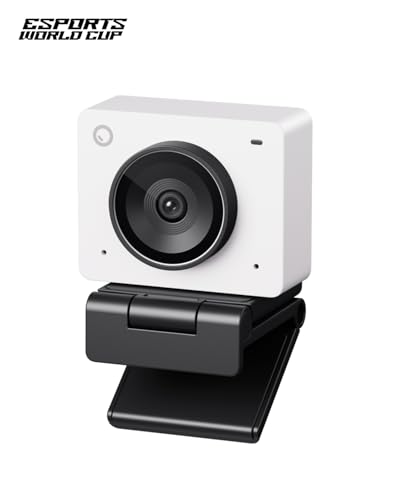 OBSBOT Meet 2-4K Webcam for PC with 1/2" Sensor, AI Framing & Autofocus, Beauty Mode, Lightweight, Gesture Control, HDR, Dual Microphone, 60 FPS, Web Cam for Streaming, Meeting, Gaming. (Cloud White) - Image 2