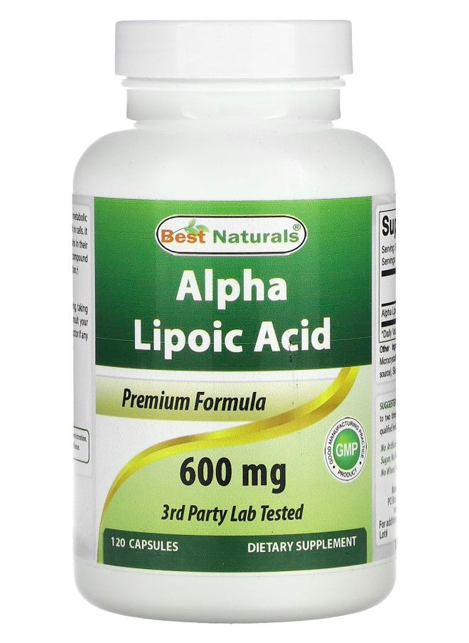 Alpha Lipoic Acid 600 mg 120 Capsules - pzsku/ZC28E33108B2C11207808Z/45/_/1729515336/2b248e8e-189f-47e0-9efe-48a1b6a87609