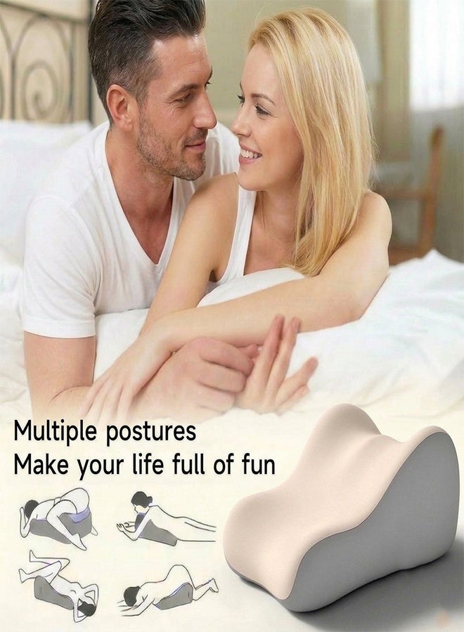 Samira Multipurpose Leg Elevation Pillow Lumbar Pillow Sleeping Pillow Portable Cushion Body Pillow For Sleeping Leg Elevation Bed Sofa Travel Camping - Image 4
