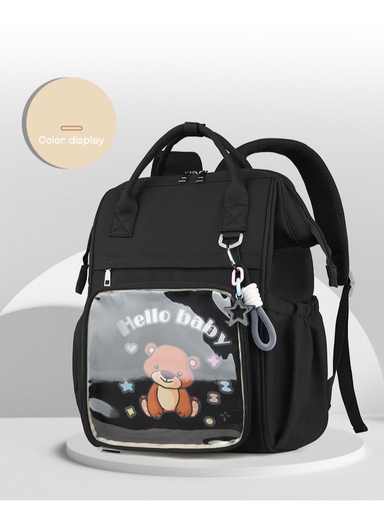 Mark Fairwhale Portable Large Capacity Leisure Multifunctional Backpack, Baby Stroller Hanging Bag  - Image 3