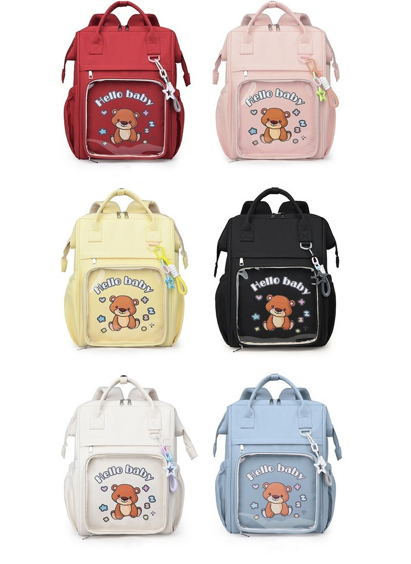 Mark Fairwhale Portable Large Capacity Leisure Multifunctional Backpack, Baby Stroller Hanging Bag  - Image 2