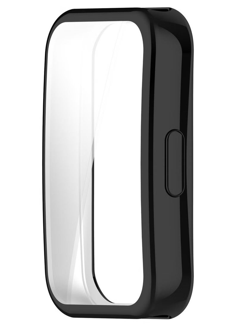 URBBKING TPU Shockproof Screen Protector Cover Case for Huawei Band 8/Band 9 Black  - Image 2