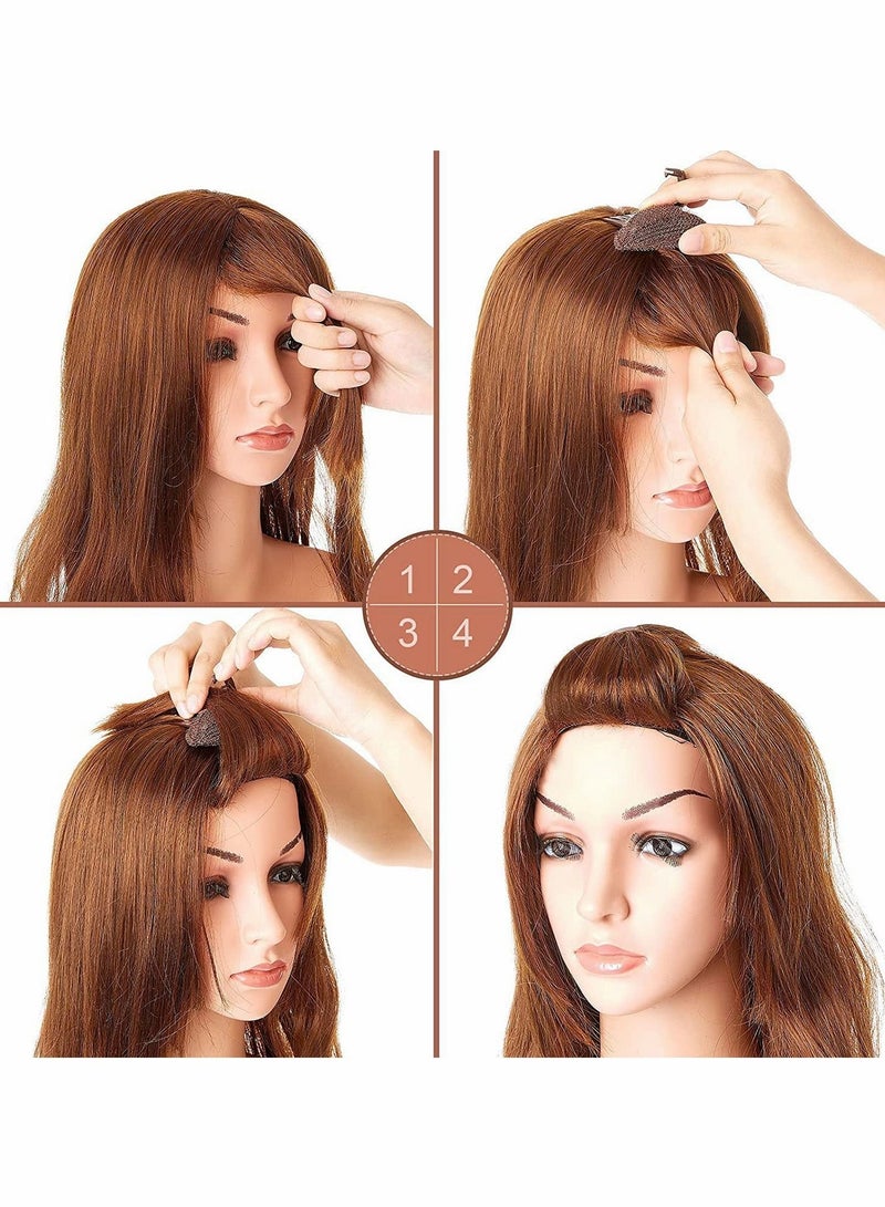 Excefore Puff Hair Head Cushion, 3 Pcs Invisible Fluffy Hair Clip, Fluffy Princess Styling Hair Pad, luffy Styling Insert Increase Hair Base Set, Fluffy Hair Accessory for Women and Girls (Brown) - Image 5