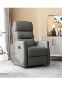 Generic Massage Swivel Rocker Recliner Chair with Heat and Vibration Soft Fabric Ergonomic Rocking Comfy Oversized Lounge Chair Big and Tall Recliner Single Sofa with Side Pockets, USB Charge Port  - Image 3