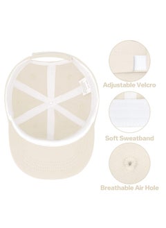 BreeJooy Baby baseball cap 2-6 years old toddler hat,  baby hat for boys girls cotton  kids sun hat  - Image 4