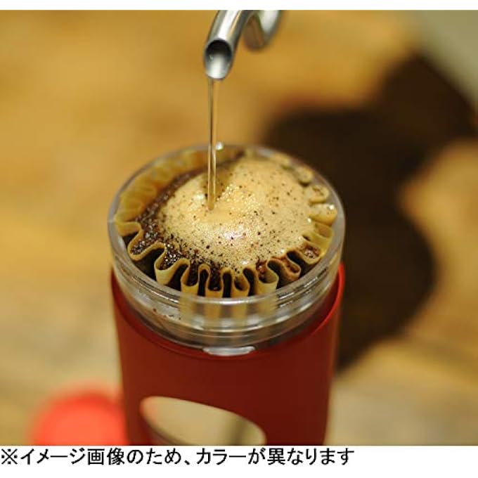 كافلانو ماكينة تحضير القهوة المحمولة GoBrew، مجموعة تحضير القهوة الصب، زجاجة مشروبات الكل في واحد، صديقة للبيئة، مصنوعة من البلاستيك الحيوي Ecozen، خالية من مادة BPA - Image 2