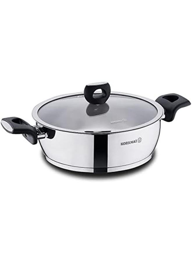 Korkmaz A2994 Nora Short Pot 24 x 8 cm Size  - Image 2