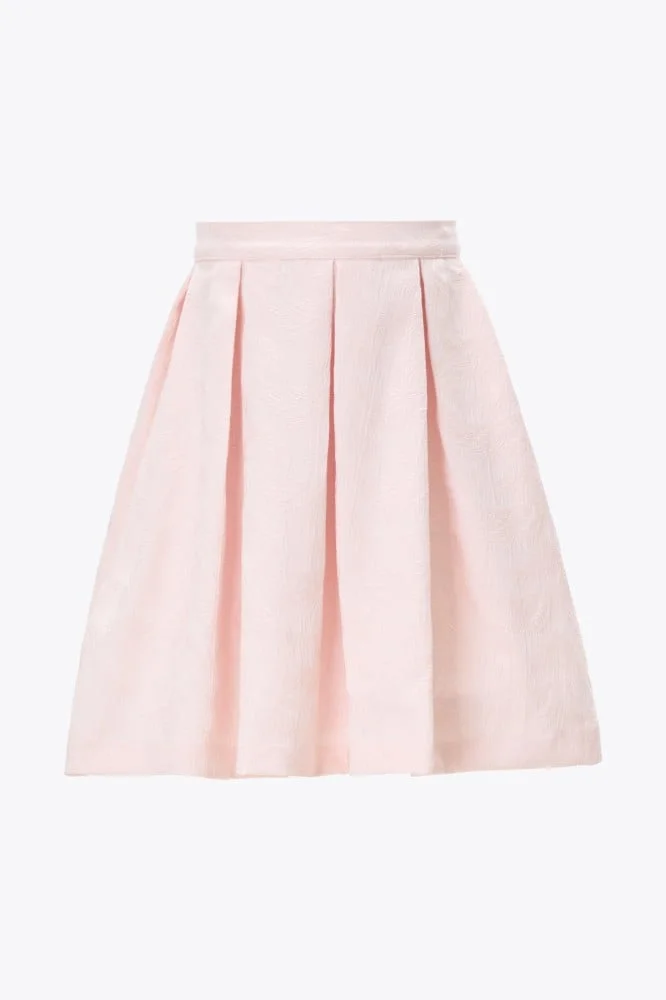 Tenda Plain pleated skirt