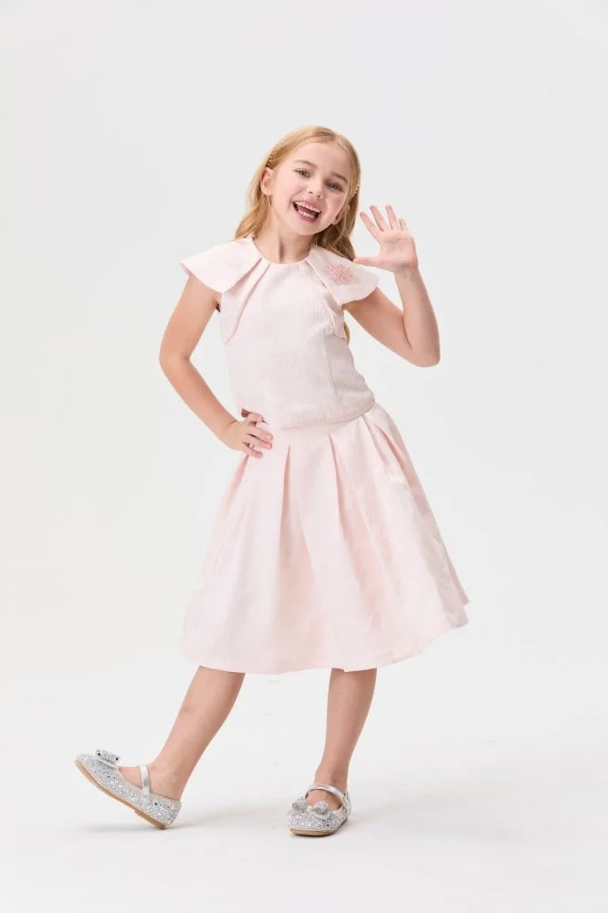 Tenda Plain pleated skirt