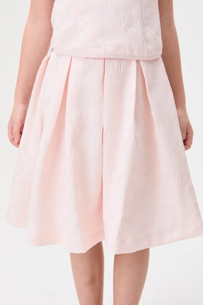 Tenda Plain pleated skirt