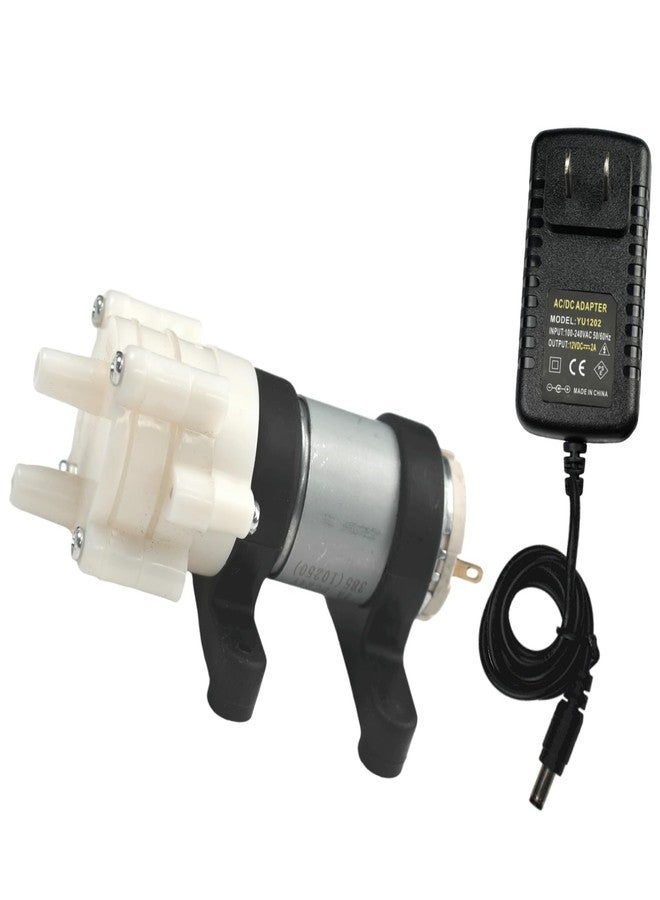 CONQUERALL 385 diaphragm pump DC 12V with power supply pumping circulation pump for tea table - Image 1