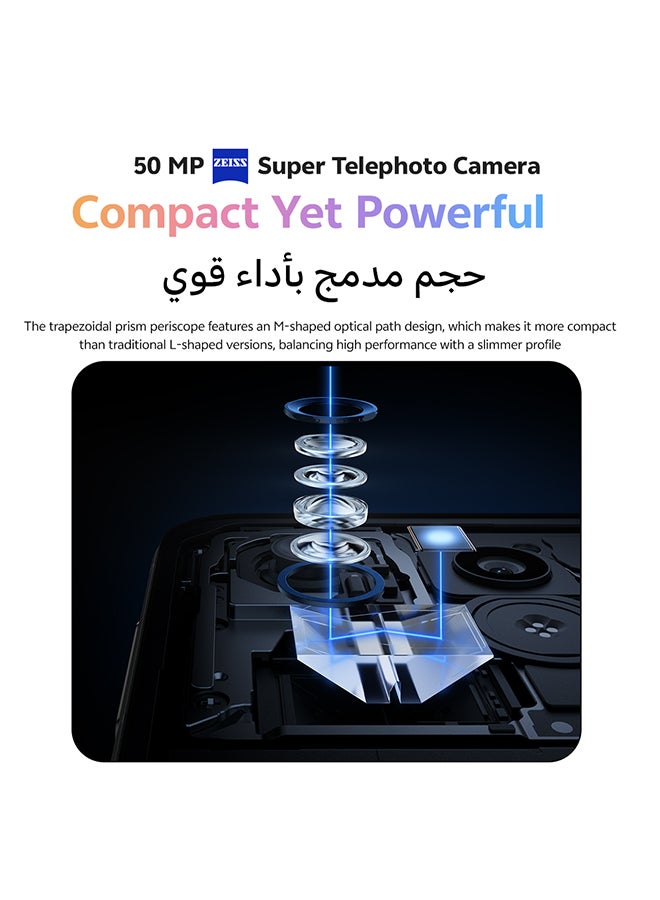 فيفو X200 FE ثنائي الشريحة 5G أسود 12GB RAM 512GB - نسخة الشرق الأوسط - Image 4