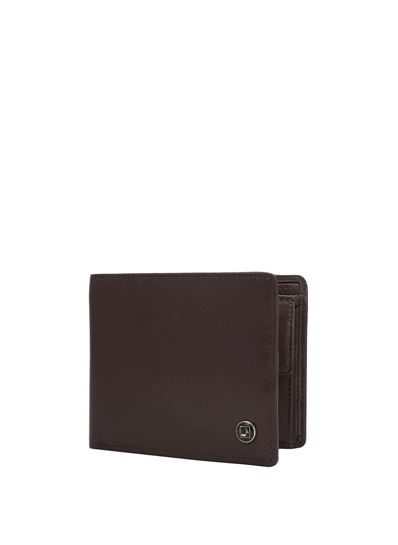 Da Milano Genuine Leather Brown Mens Wallet