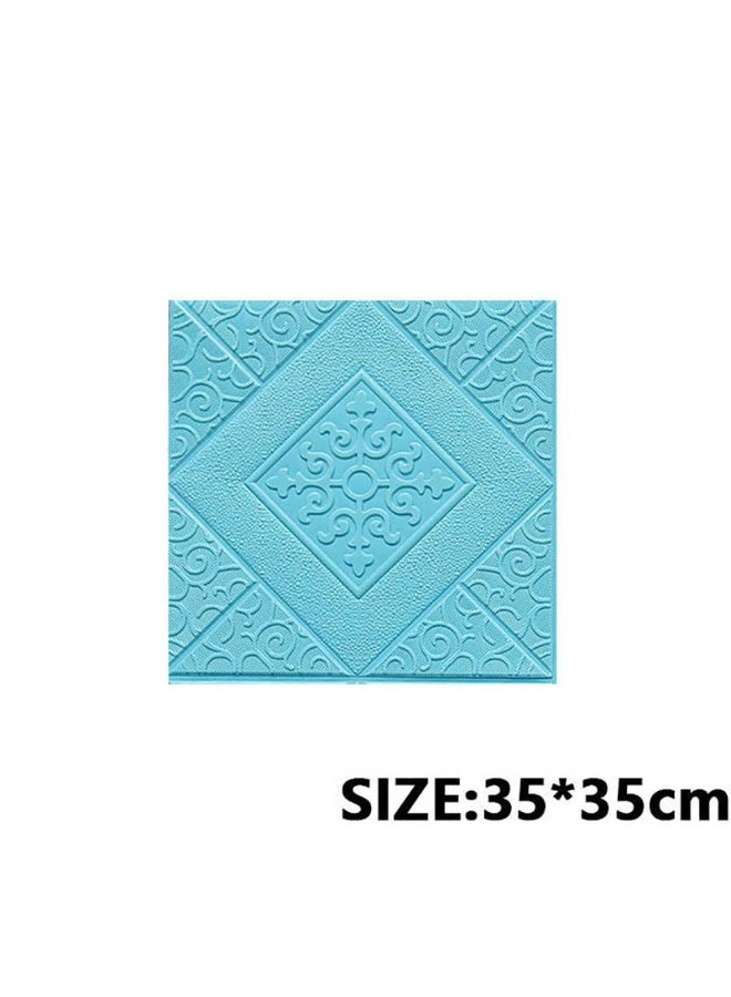 1/5/10Pcs 35*35cm Wallpaper Brick 3D Wall Sticker Foam Self Adhesive DIY  Living Room Decor Waterproof Paper 