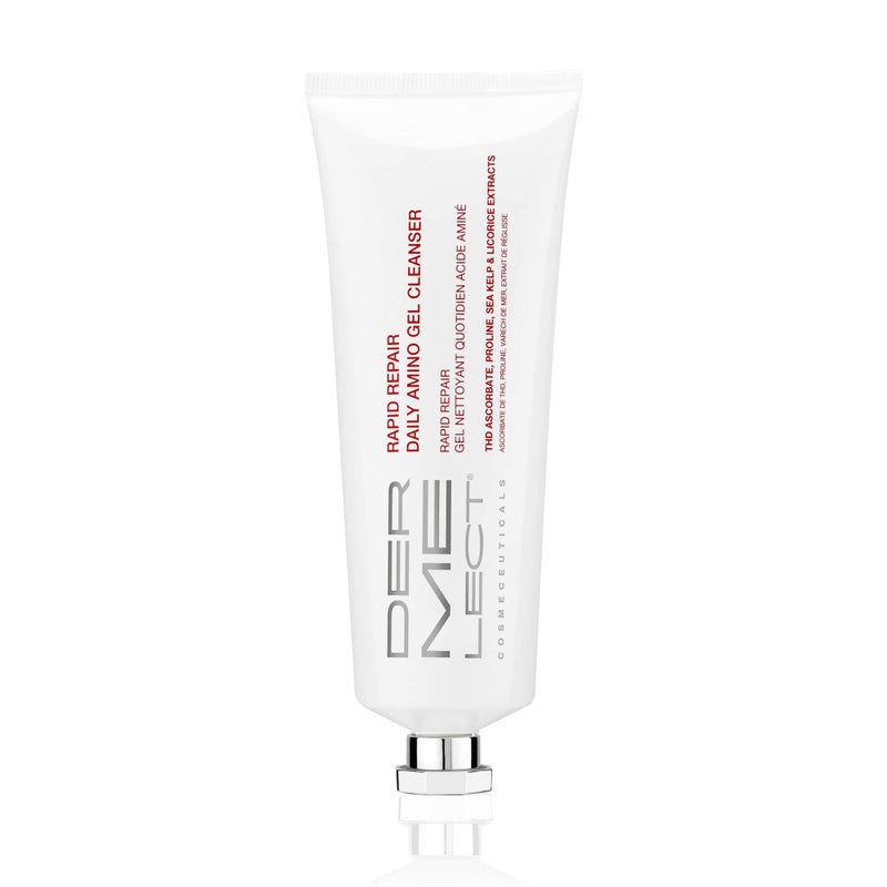 Dermelect Rapid Repair Daily Amino Gel Cleanser - Hydrating, pH-Balanced, Gentle Exfoliation, Sulfate & Fragrance-Free, Suitable for All Skin Types 4.0 oz - Image 1