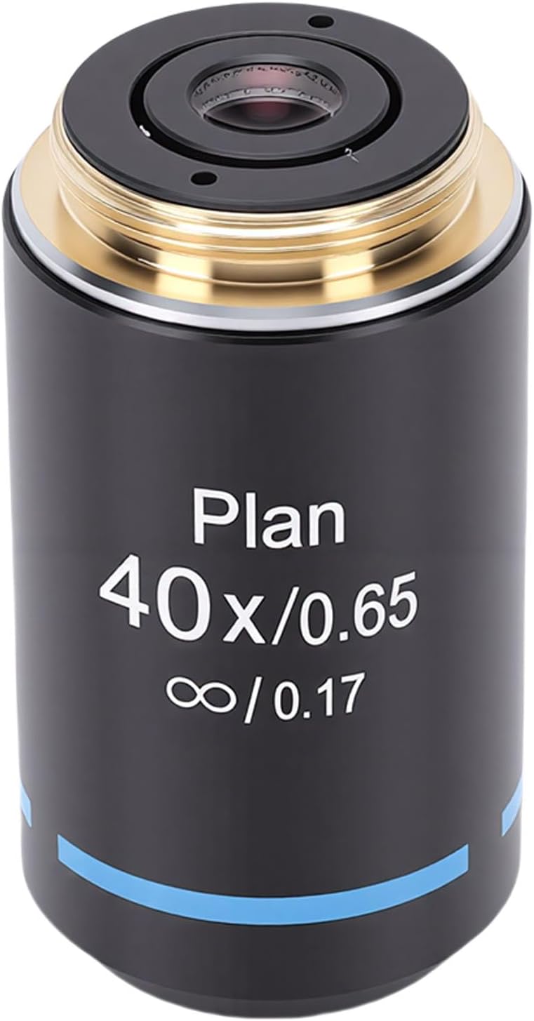 Diverse purchase plan Corrected Plan Objective Lens, 20.2MM RMS Thread 4X 10X 20X 40X 100X Biological Microscope Achromatic Objectives Lens for Compound Microscopes (40X) All usage compatible User friendly optimized build Regional central warehouse stock Practical build Hardness boosted processed substance Major city pickup option Light & heavy use compatible Occasional & permanent usable Custom sizing alternatives Land transit & shipment compatible Elegant multi-option build Nationwide courier network Anti slip Backup reserve local stock KSA standard compatible design Repeated use friendly design Suburban residential ship Economical varied sizing picks Elegant upgraded practical design Proper storage environment Multi-style matching design Global upgraded practical design Odor free color Full land route delivery - Image 5
