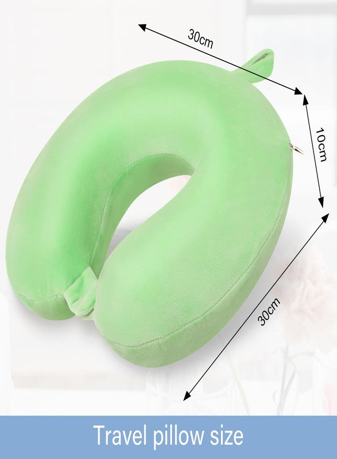 Gosider Neck Pillows for Travel Comfortable Travel Neck Pillow U Shape Memory Foam Support Neck and Head Portable Neck Travel Pillow Suitable for Airplane Trains Car Travelings - Image 3
