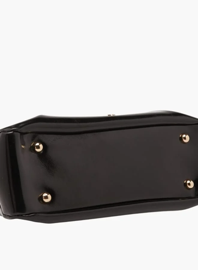 Flora Bella By Shoexpress Women Solid Crossbody Bag with Detachable Strap