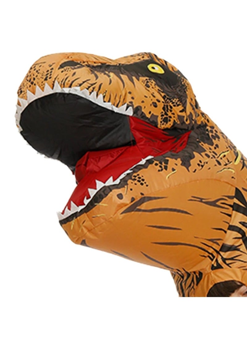 Unisex Jurassic World T-rex Inflatable Costumes, T Rex Costume for Funny Cosplay (for Kids, 120-150cm)  - Image 2