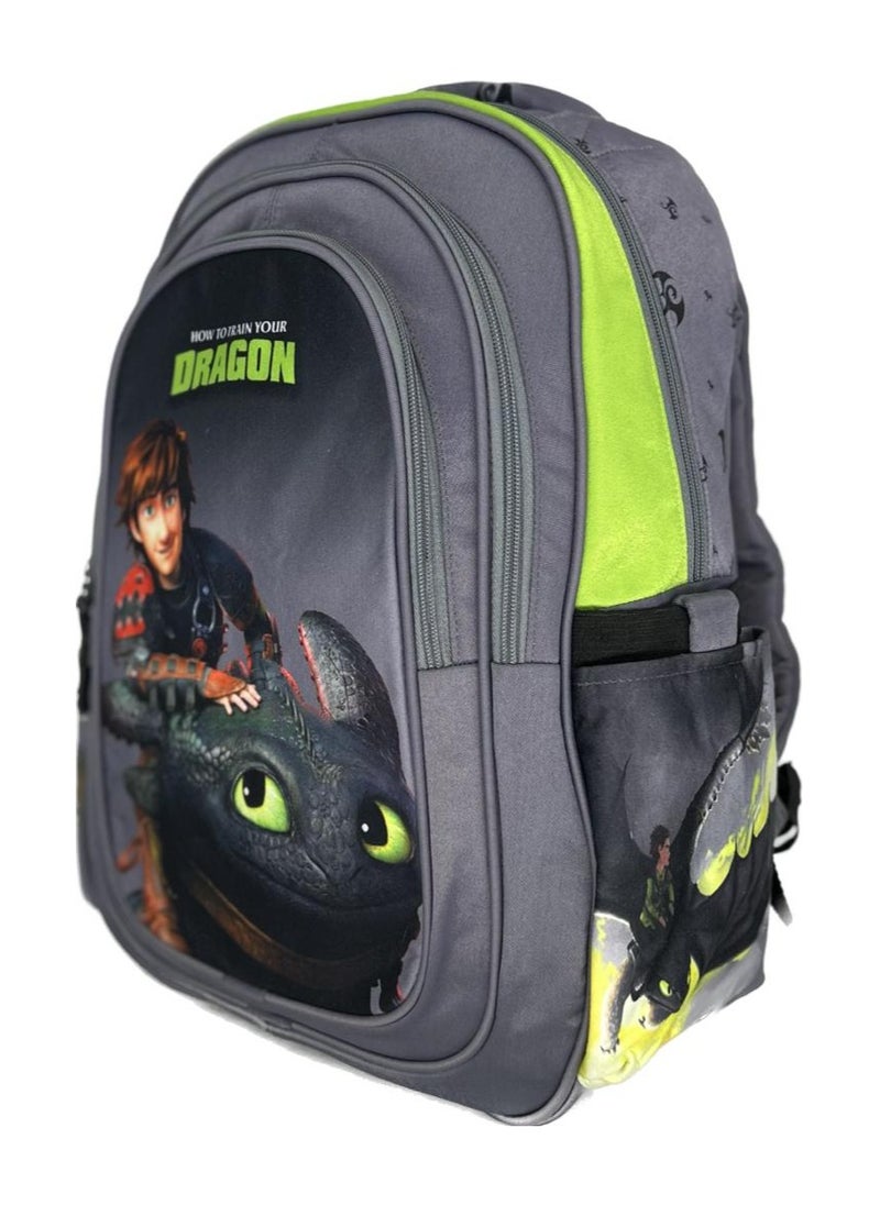 Gharibo Bags School backpack model 10 Dragon  - Image 4