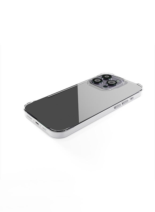 vesus Protective Case For iPhone 15 Pro Max Waterproof texture tPU Phone Case(Transparent)  - Image 5