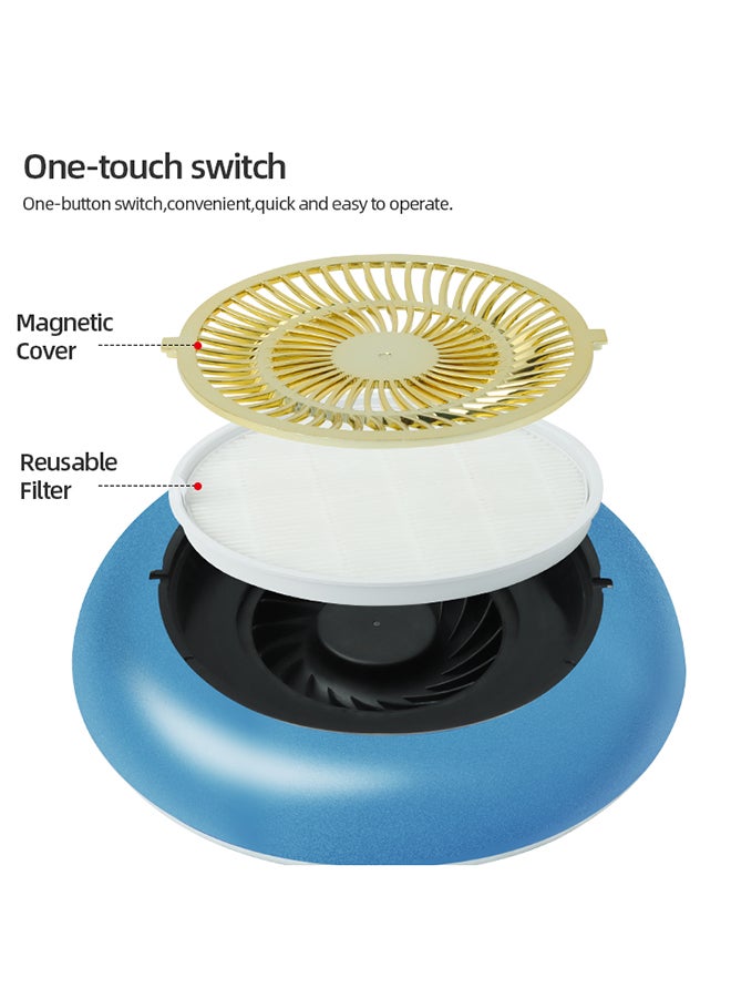 brunson 45W Electric Manicure Vacuum Nail Cleaner Powerful Nail Polishing Dust Collector For Nails Salon Jmd-803 - Image 2