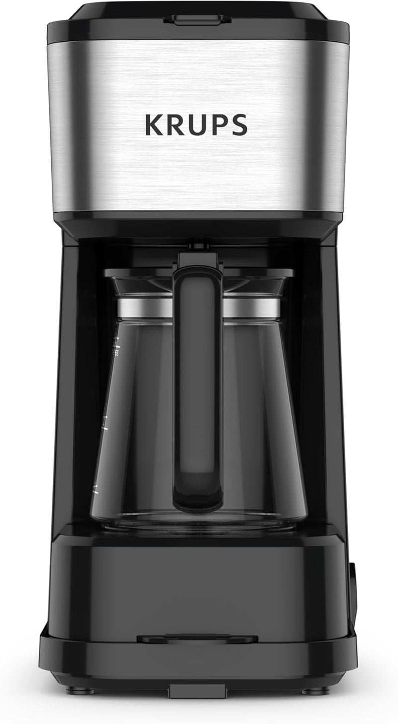 KRUPS Simply Brew 4-in-1 | Drip Coffee Maker | 3 Brewing Options | Heat-Resistant Glass Carafe | Travel Mug | KM207DM0 - Image 2