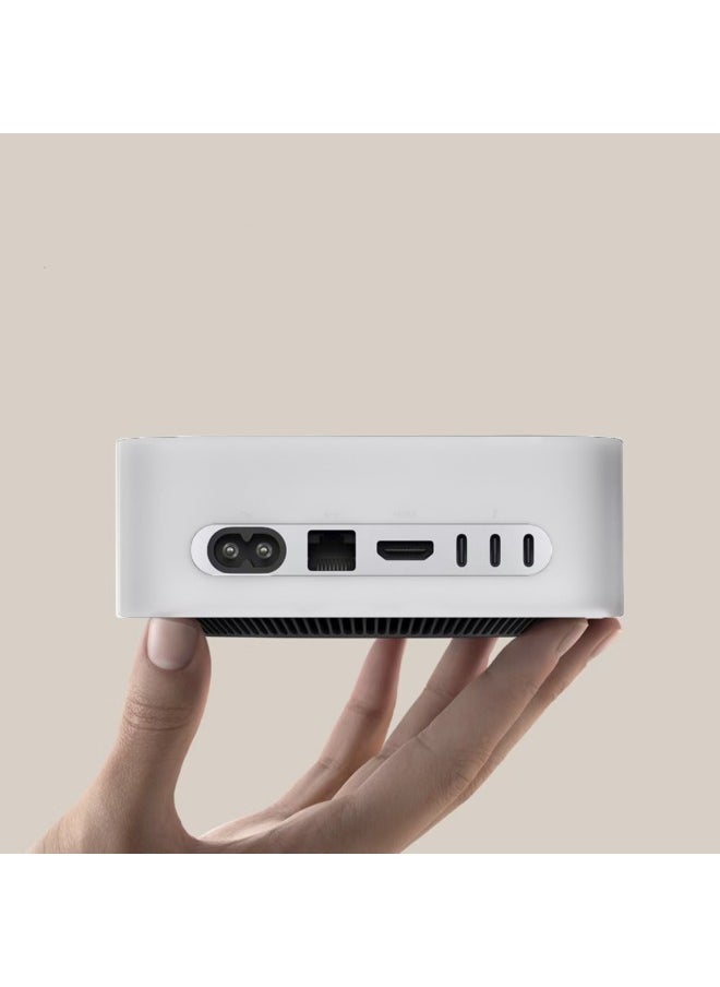 Generic - Drop-resistant Silicone Protective Cover For Mac Mini M4 Computer Host Dust-proof M4pro-Color:Apple Powder - Image 1