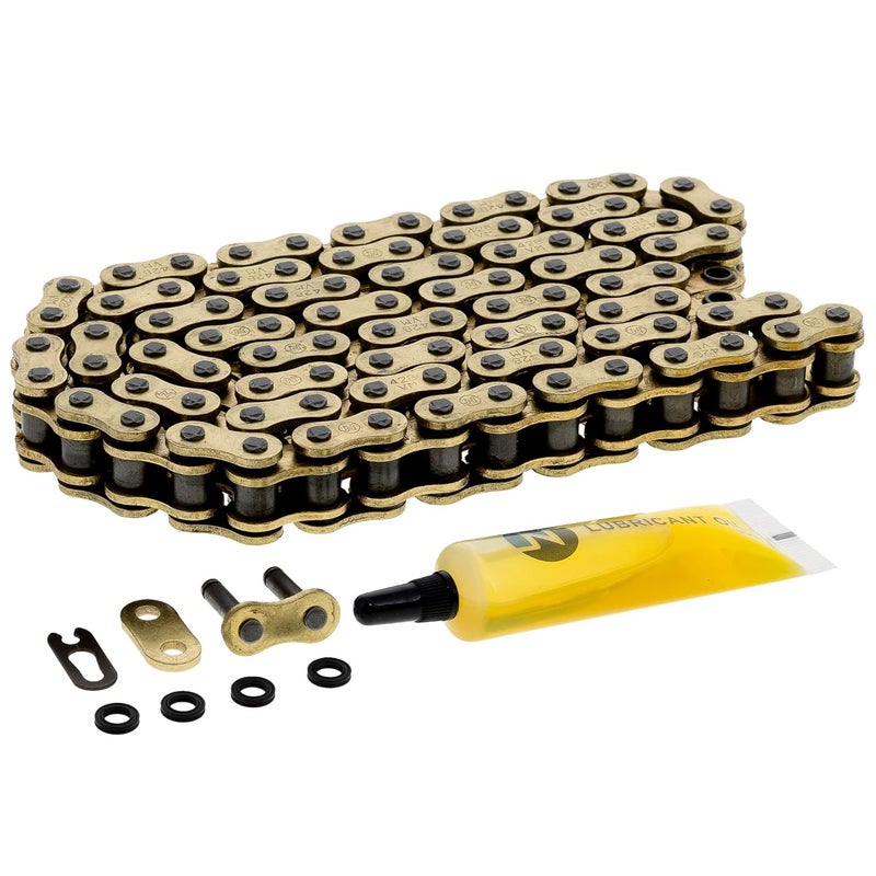 NICHE Gold 428 X-Ring Chain 94 Links with Connecting Master Link - Image 1
