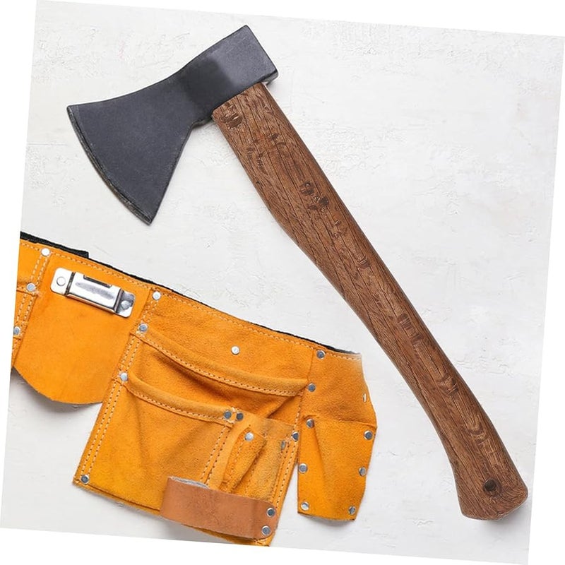 مقبض فأس خشبي بديل تصميم نمر قبضة مريحة 37 سم بني - Image 5