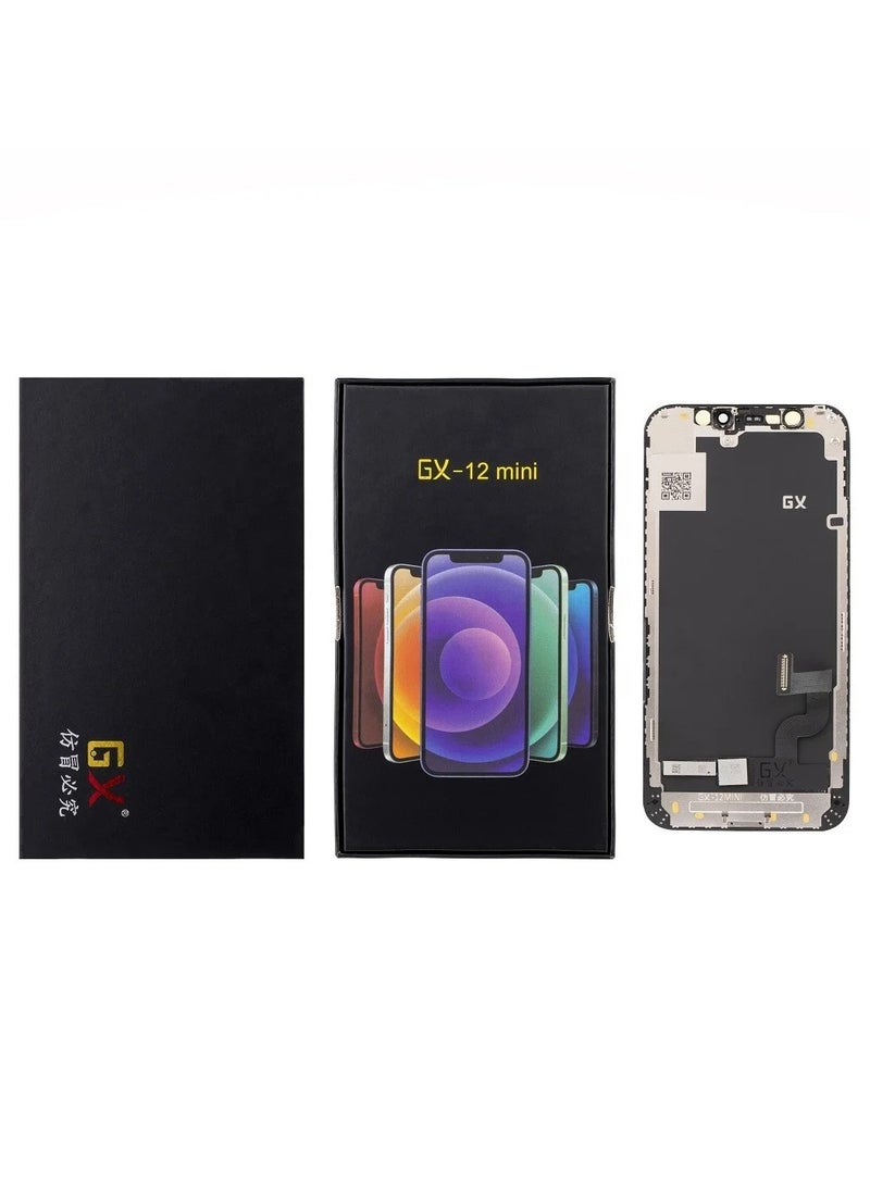 GX High-quality Full replacement inner screen compatible with iPhone 12 MINI 120HZ (FHD+) - Brand GX - Image 5