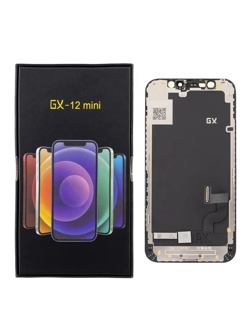 GX High-quality Full replacement inner screen compatible with iPhone 12 MINI 120HZ (FHD+) - Brand GX - Image 4