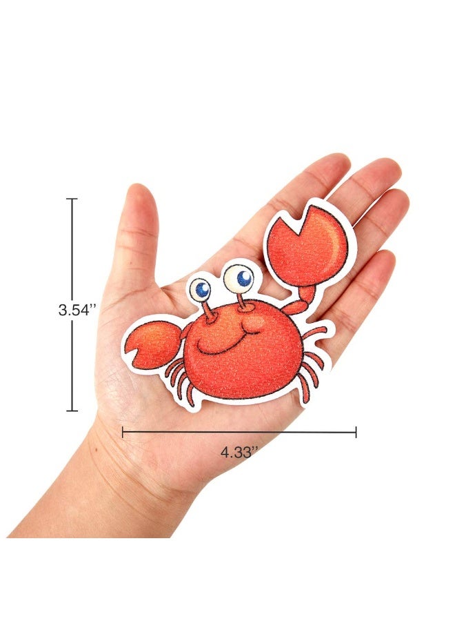 Secopad 20PCS Non Slip Bathtub Stickers, Large Sea Adhesive Kids Anti Slip Decal Threads for Shower and Bath Tub with Premium Scraper - Image 4